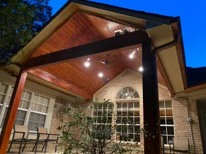 Modern patio cover design