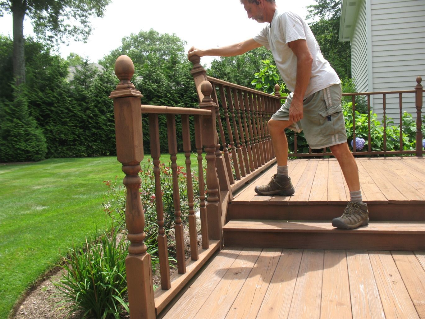 Loosing railing